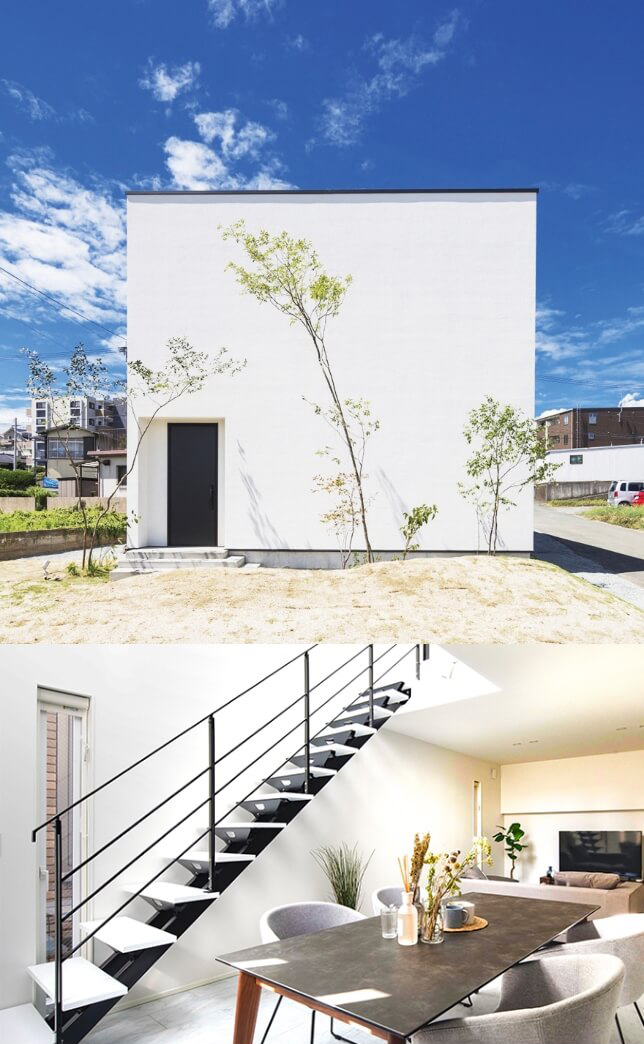 casa cubeのモデルハウスイメージ写真